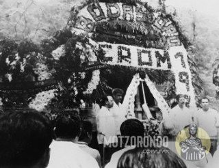 Celebraciones del cincuentenario de la constitución del sindicato de obreros de Motzorongo.