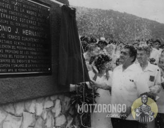 Inauguración de la Colonia Obrera por el entonces Secretario General de la CROM, el Lic. Ignacio Cuauhtémoc Paleta.
