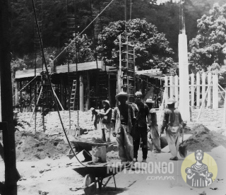 Inicio de los trabajos de la construcción del Cine 7.