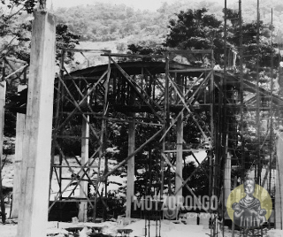 Inicio de los trabajos de la construcción del Cine "7 de Mayo".
