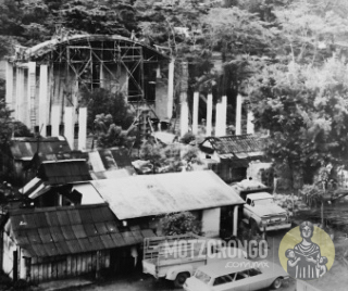 Inicio de los trabajos de la construcción del Cine "7 de Mayo".