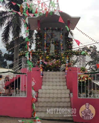 Ermita de la Virgen de Guadalupe en el barrio El Nido.