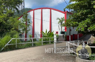 Puente CROM, al fondo el cine "7 de Mayo".